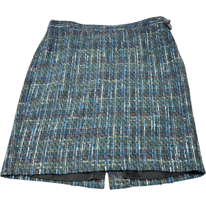 Skirt Mini & Short By J. Jill In Blue, Size: L