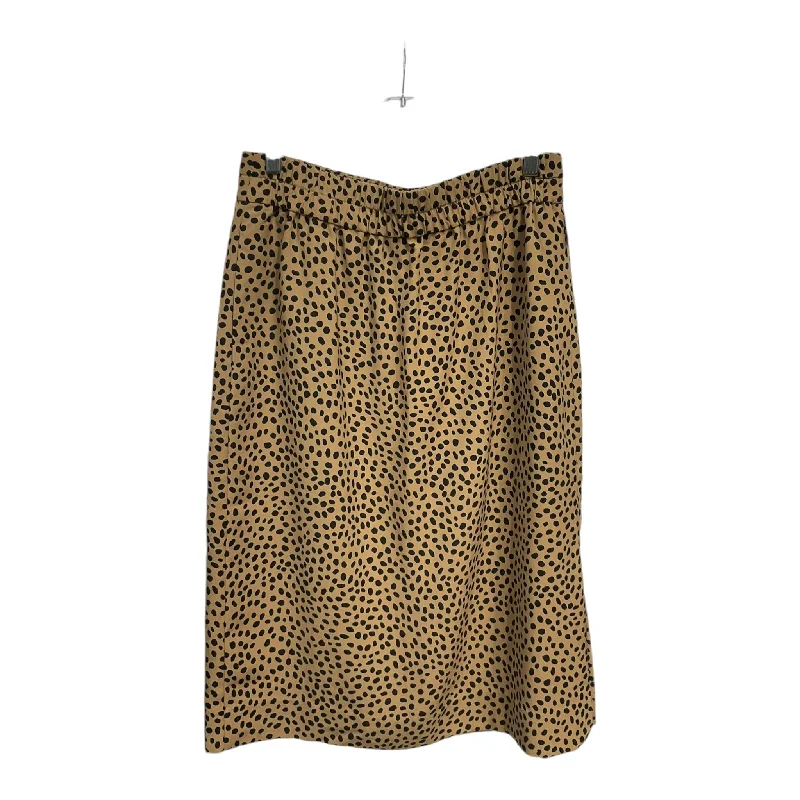 Skirt Maxi By J. Crew In Brown, Size: M