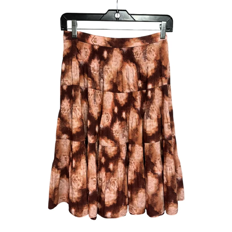 Skirt Midi By H&m In Tie Dye Print, Size: 4