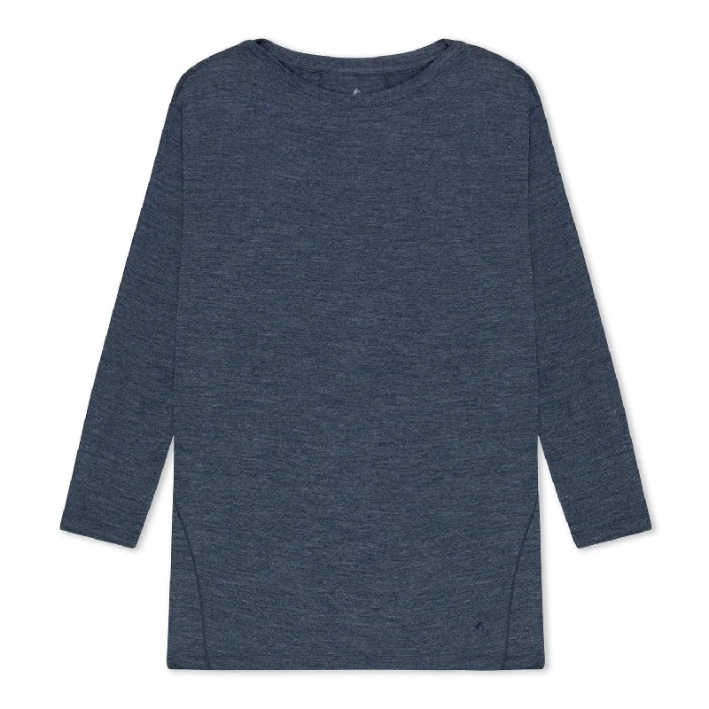 Women's Natural Merino Tencel Relaxed 3/4 Sleeve Tee