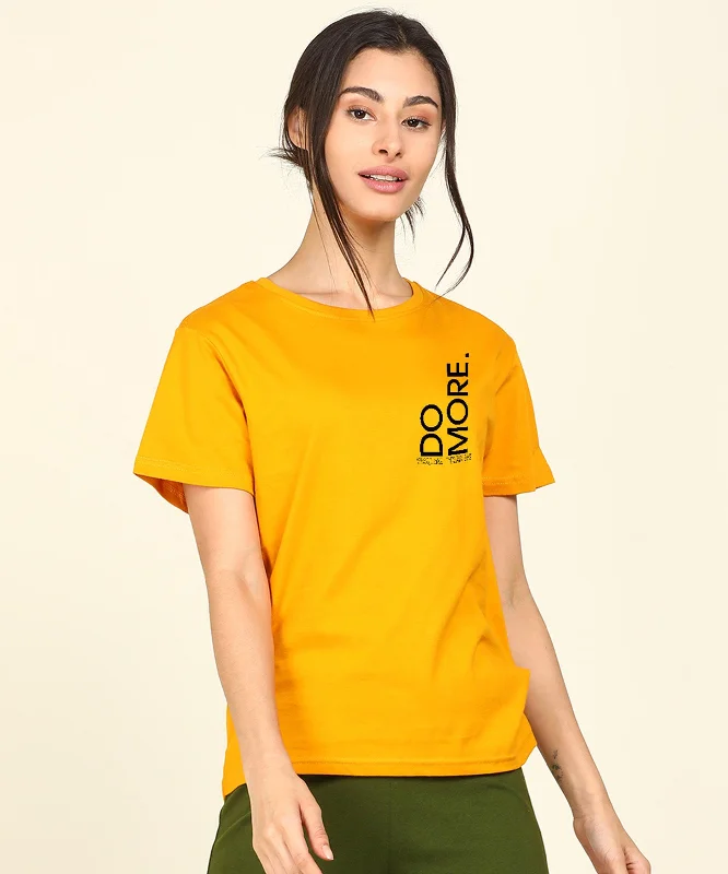 Womens  Regular Fit Printed Tshirt