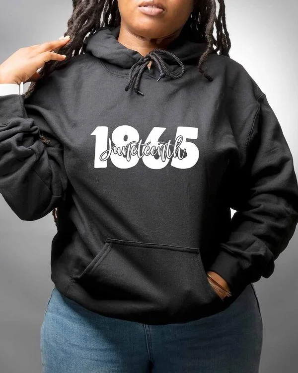 1865 Juneteenth Long Sleeves Hoodie