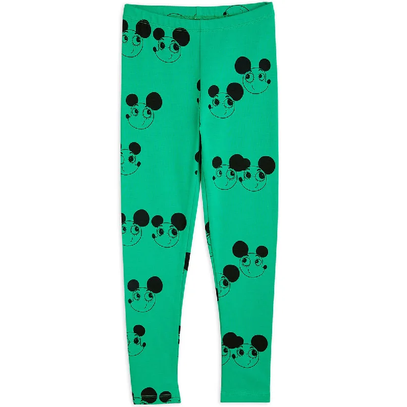 Ritzratz AOP Baby Leggings in Green by Mini Rodini