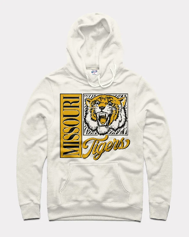 Missouri Tigers Mascot Poster White Hoodie