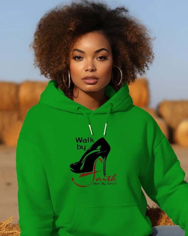 Walk by Faith Long-sleeved Hoodie