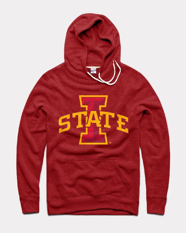 ISU Cyclones Logo Cardinal Hoodie