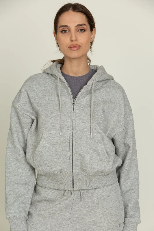 Heather Grey Everyday Full Zip