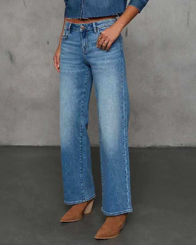 Tisla Straight Leg Dad Jeans