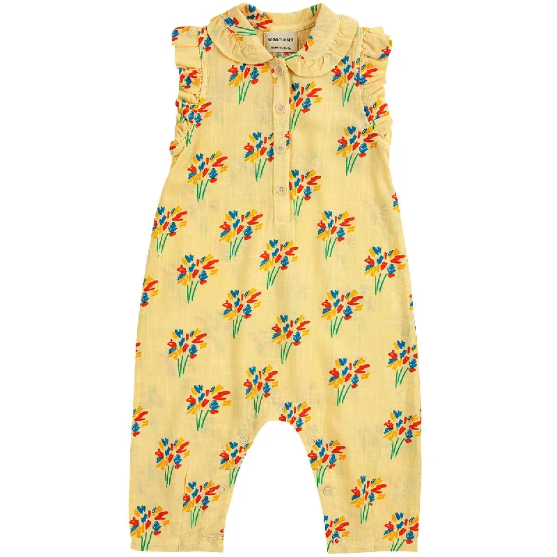 Fireworks All Over Woven Baby Overall by Bobo Choses - Last One In Stock - 6 Months