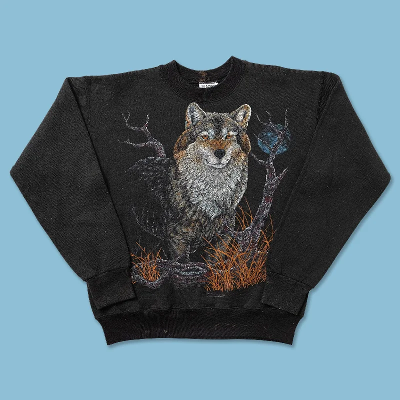 Women's Wolf Sweater Small