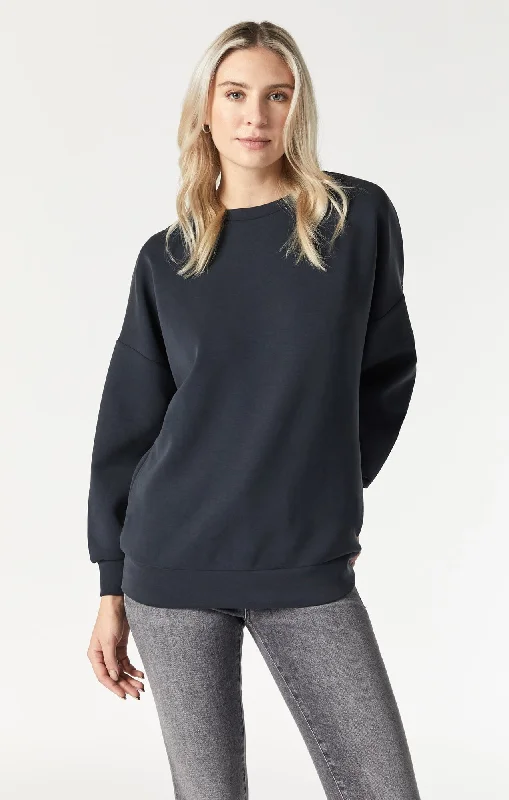 CREWNECK SWEATSHIRT IN BLACK