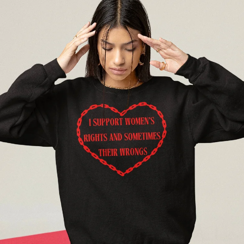 I Support Women’s Rights Unisex Sweatshirt