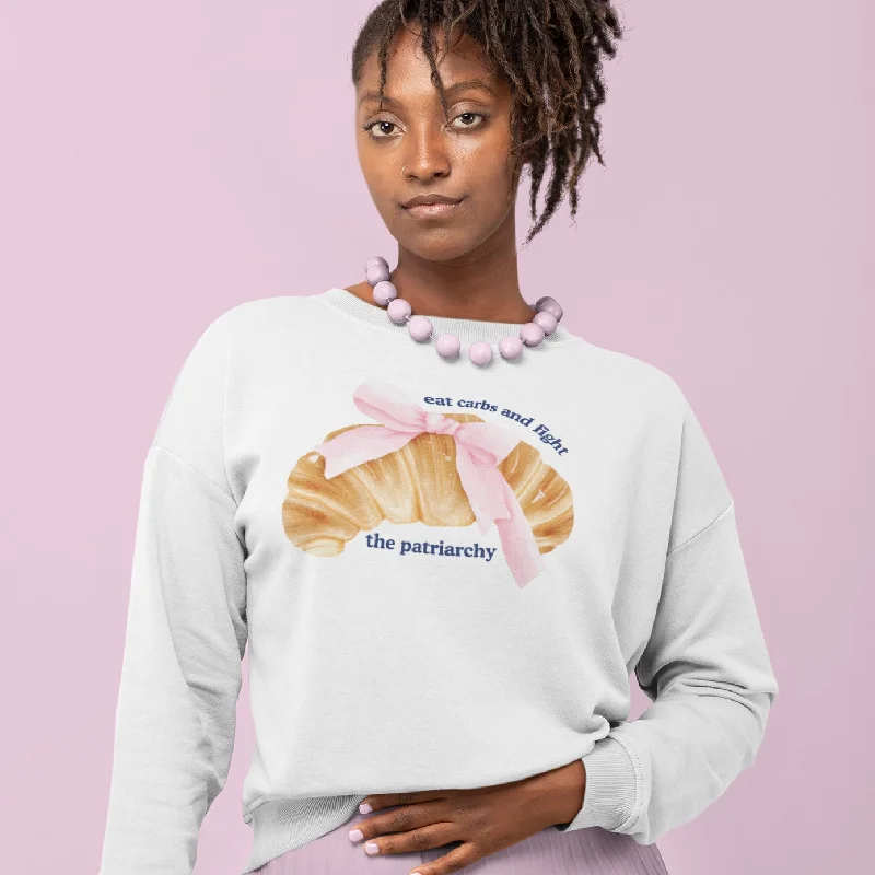 Eat Carbs And Fight The Patriarchy Unisex Sweatshirt