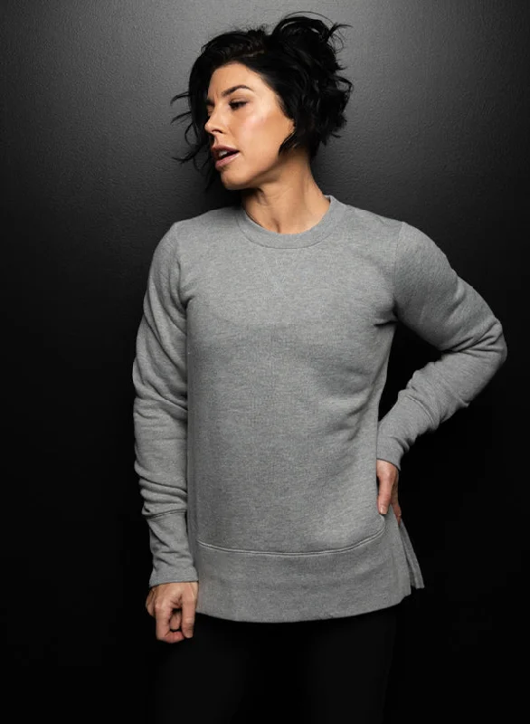 WOMEN'S FOREVER CREWNECK - GREY