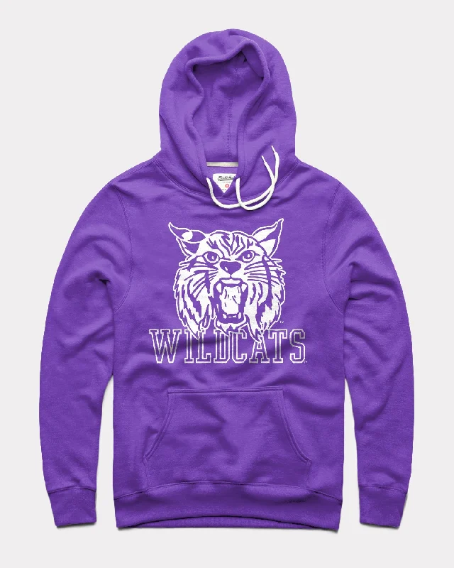 Wabash K-State Wildcat Purple Hoodie