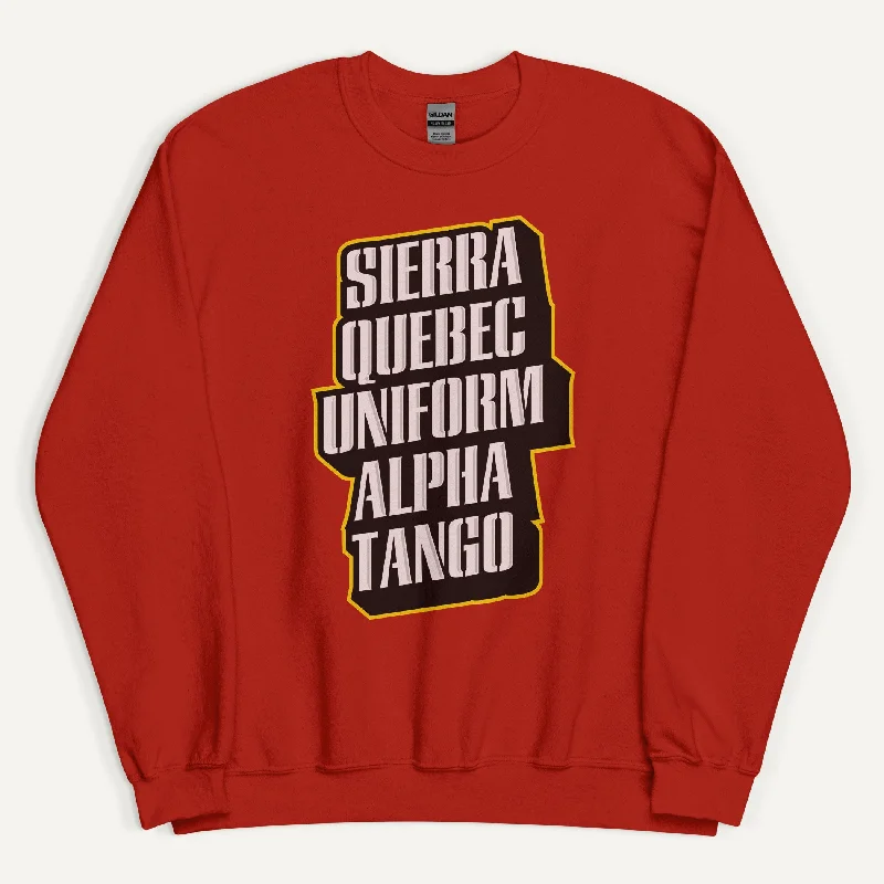 Sierra Quebec Uniform Alpha Tango Sweatshirt