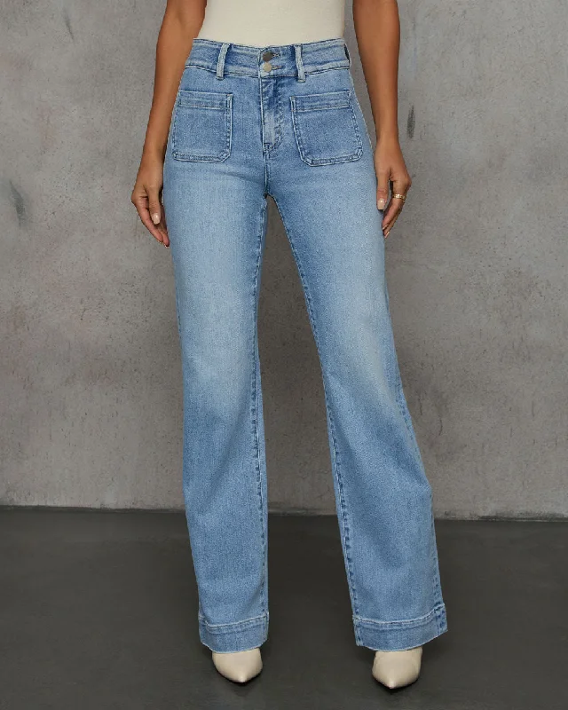 Found You Here High Rise Bootcut Jeans