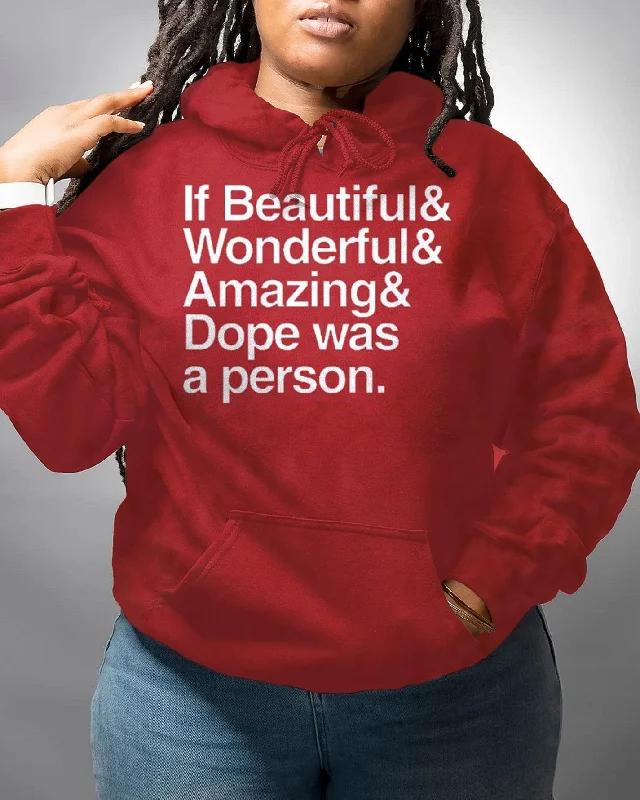 Dope Person Long Sleeve Hoodie