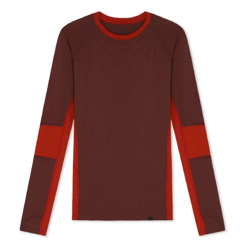 Women's Inversion Colorblock Merino Wool Base Layer Shirt