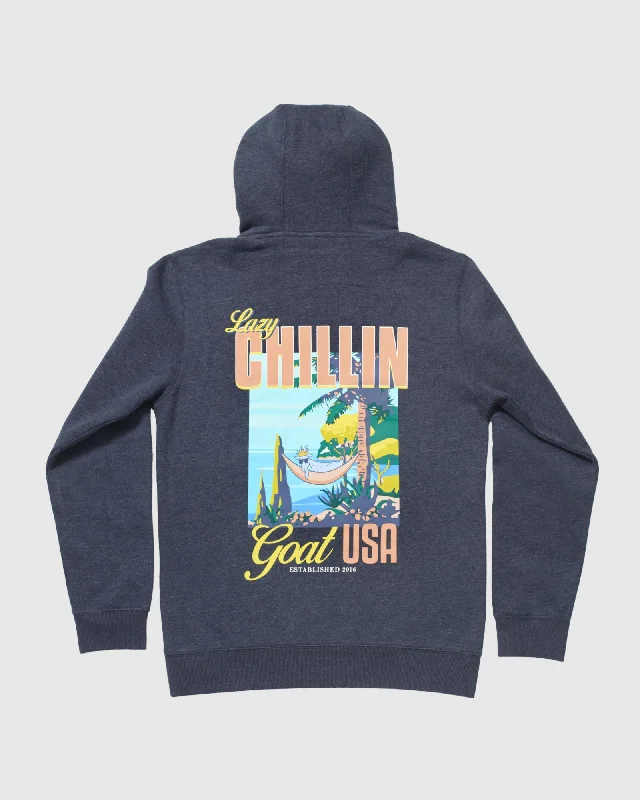 Lazy Chillin' Hooded Sweatshirt