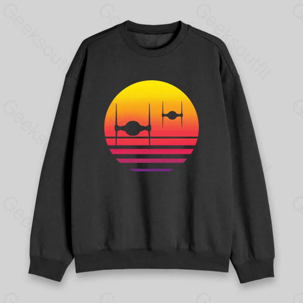 Tie Fighter Sunset Sweatshirt