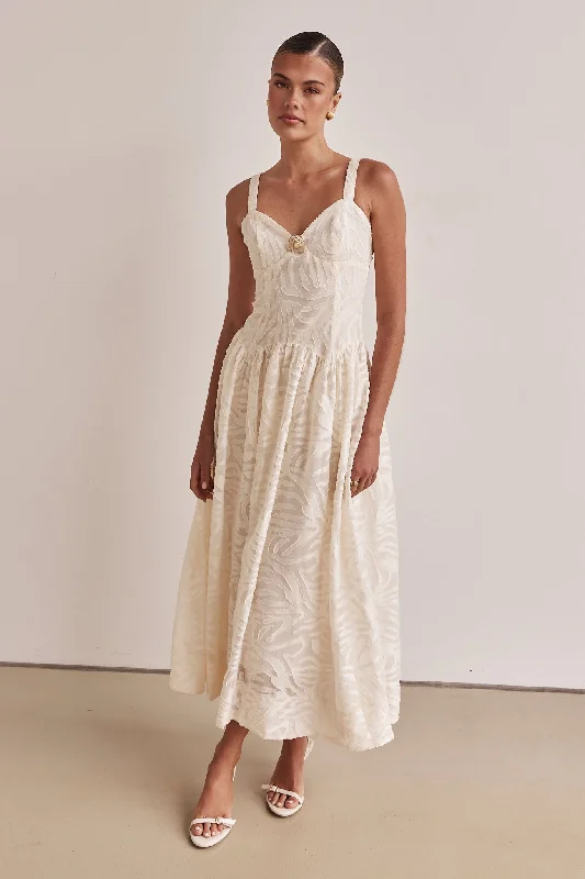 Jensen Maxi Dress (Cream)