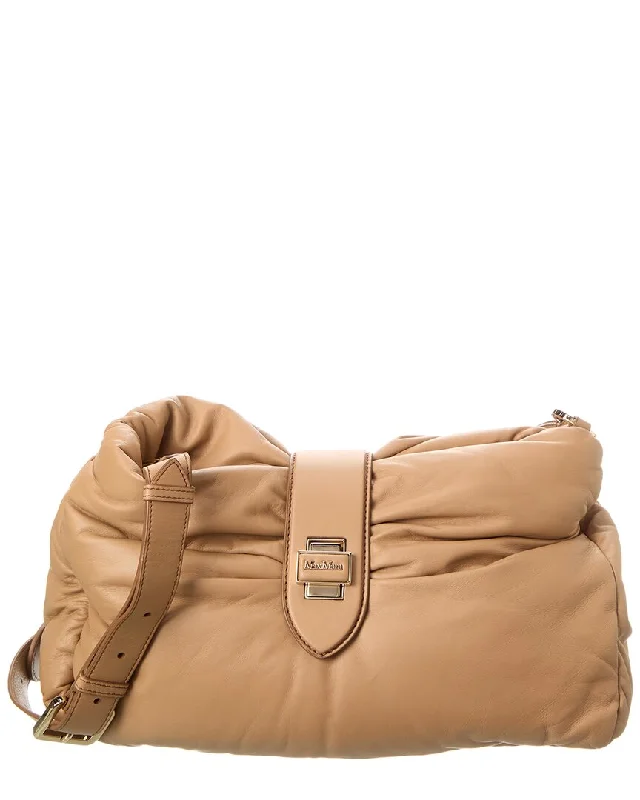 Max Mara Cuddlem Leather Shoulder Bag