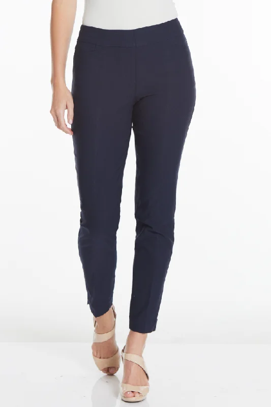 Plus Size Work Ankle Pants - Midnight Blue