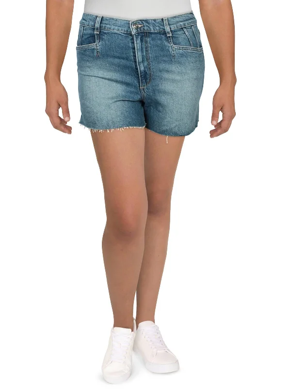 Womens High Rise Short Cutoff Shorts