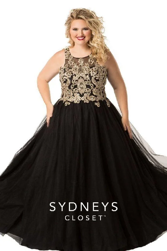 Sydneys Closet Prom Dress Long Evening Gown